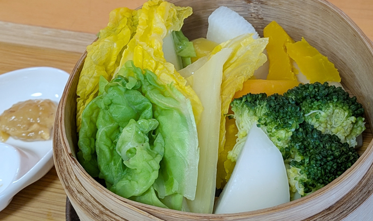 シェーヴルの野菜蒸し
